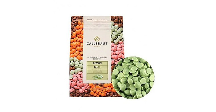 Шоколад со вкусом лайма Callebaut 50гр., до 18.06.25г.