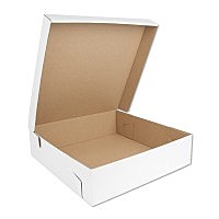 Коробка для пирога 280*280*85 Белая