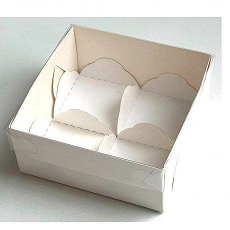 Коробка для 4 моти с ложементом 12*12*4 см.